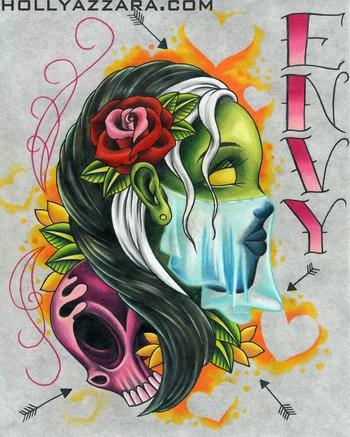 Holly Azzara - 7 Deadly Sins Prints